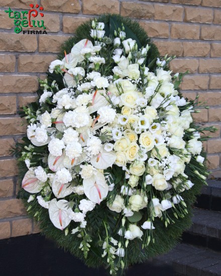 Funeral wreath FLOWER SADNESS